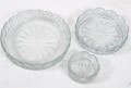 Glasteller, klar, 3x10 cm