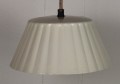 Metal Lampe, Weiss, 21x9,50cm