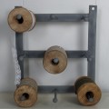 Holder til bnd, 9 spyd, 21x10x23 cm