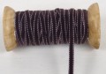 Samtband, Hell Lila, Holzrolle, 7mmx25m