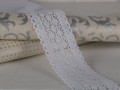 Spitzenband, Weiss, 4,7cmx22,5m