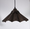 Metal lampen Grau Schwartz H15x32cm