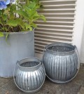 Lanterne, stor, 20x26x22 cm, galvaniseret
