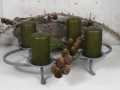 Advent Kerzenhalter, Oval 42x27,5cm