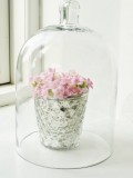 Glas Haube, Klein, H21x14 cm