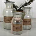 Apotheke Flasche, Klein, 11x7 cm