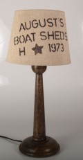 Tischlampen m. Schatten H44 cm