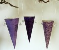 Krmmerhus 3 ass lilla/Cones 3 ass lilac/Tte 3 sort. Lila