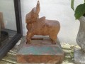 Original antiken Kuh, 22,5x29 cm
