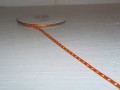 Band m. Punkte, Orange, 3mm