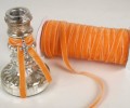 Samtband, Orange, 10mm