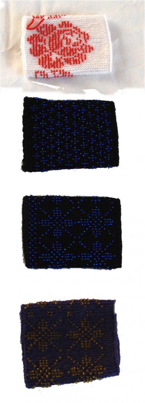 Hndledsvarmere med perler