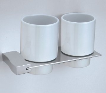Dobbel glassholder
