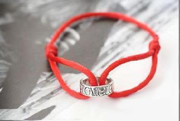 Red Love String Armbnd