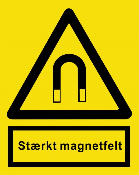 Strkt magnetfelt 148 x 210 mm