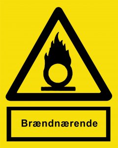 Brandnrende 148 x 210 mm