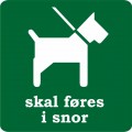 Skal fres i snor
