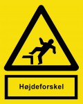 Hjdeforskel 148 x 210 mm
