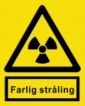 Farlig strling 148 x 210 mm