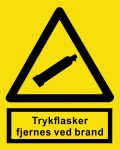 Trykflasker fjernes ved brand 148 x 210 mm