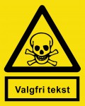 Gift (Valgfri tekst) 148 x 210 mm