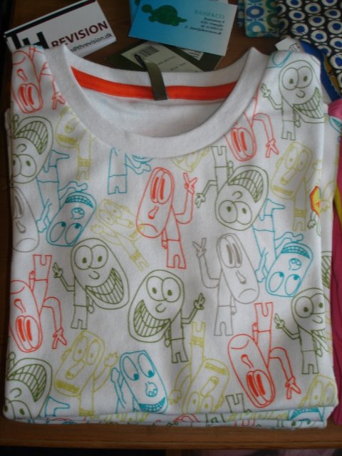 Fransa kids boys t-shirt  med korte rmer