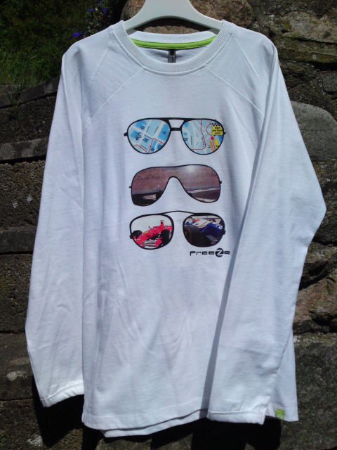 Freeze LS T-shirt  m. solbrille motiv