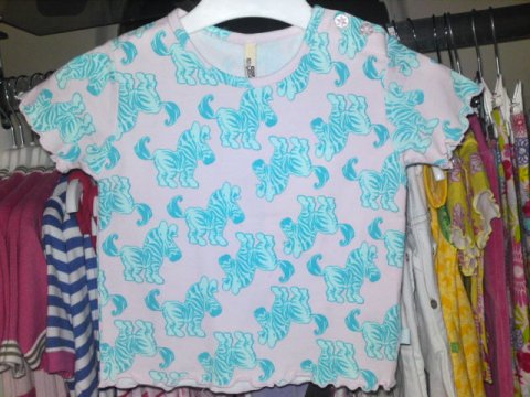 Fransa SS Top med zebra