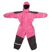 Hulabalu Flyverdragt sort/pink str. 110