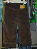 Basse&Co. Velourbukser med ribkanter str. 68
