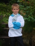 Freeze Sweat med htte - stjernetryk