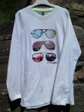 Freeze LS T-shirt  m. solbrille motiv