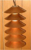 Lagdelt lampe