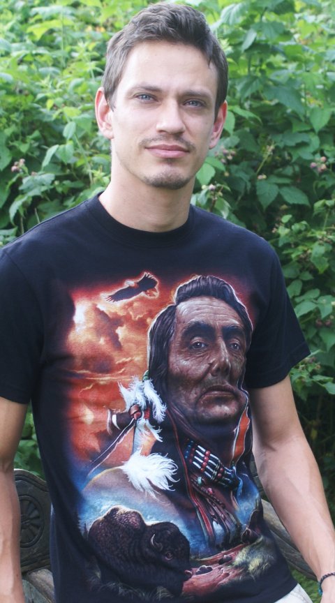 Indianer og bisson
