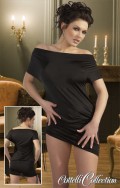 Shirred mini dress