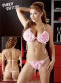Ruffled Up Pink S-L