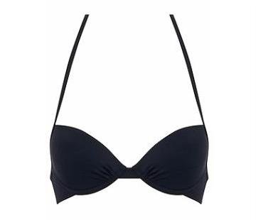 Sort push-up bikini top