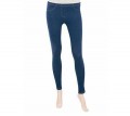 Mid-wash denim leggins