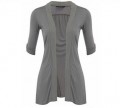 Jersey cardigan
