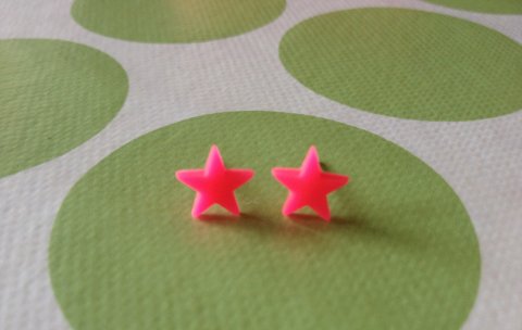 STARS neon pink