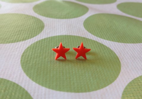 STARS valmue orange/rd