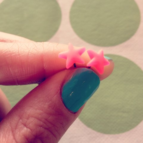 STARS neon pink