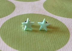 STARS pastel mint