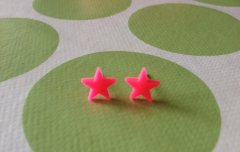 STARS neon pink