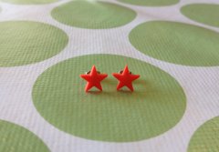 STARS valmue orange/rd