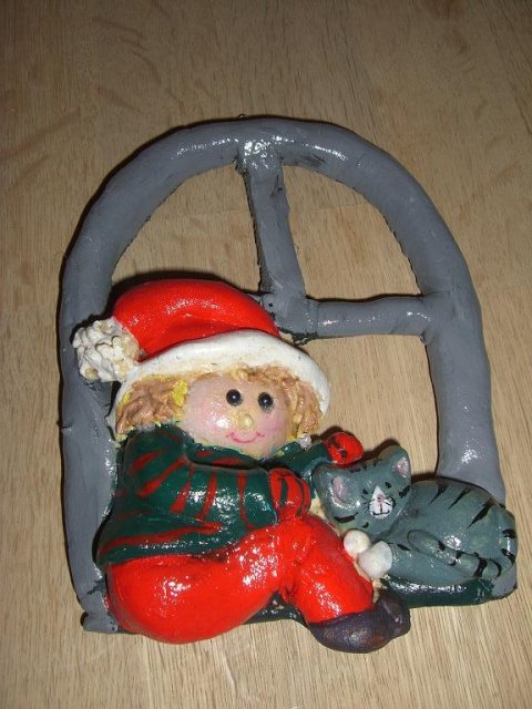 Nisse i vindue