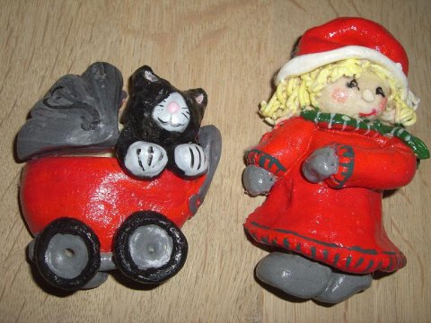Nisse pige med barnevogn