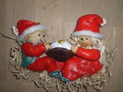 Julebørn med Risengrød