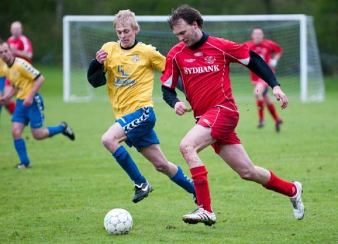 Tommy Fuglsang Kristensen afgjorde kampen med sit mål til 2-1