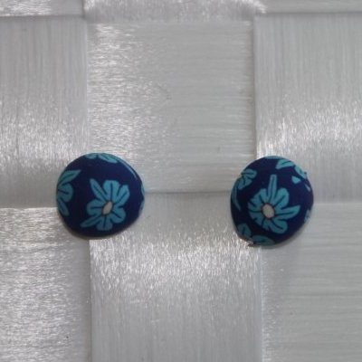 Fimo ørerige rund blå